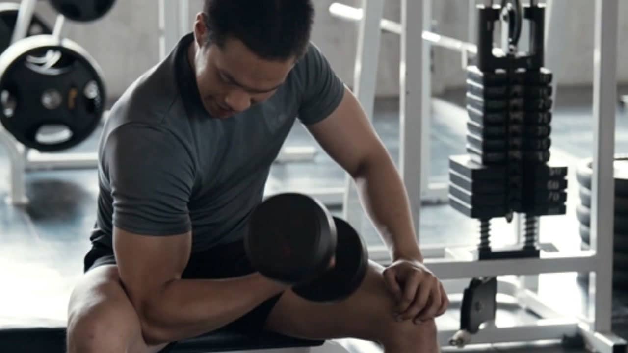 Lifting Weights Asa Andrew